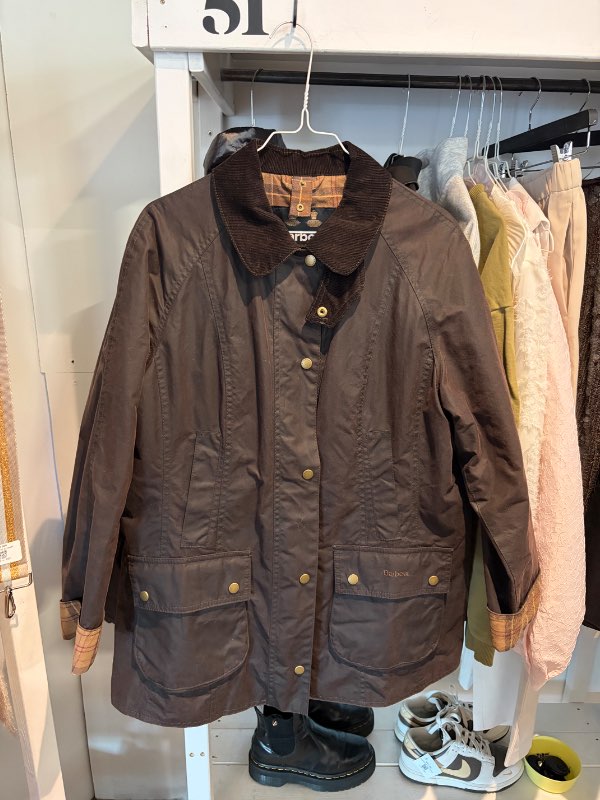 Barbour jakki brúnn