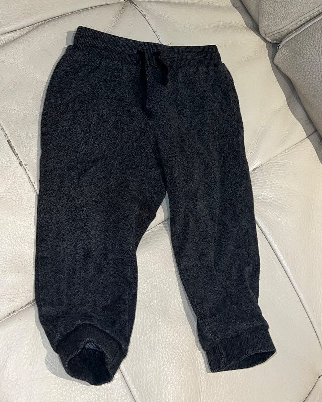 H&M gráar joggingbuxur