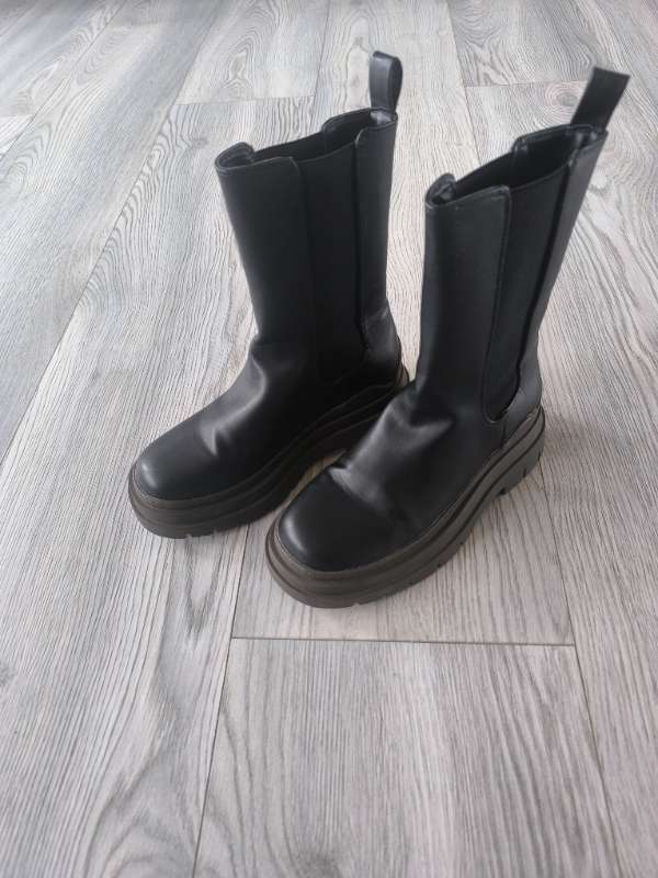 Boots m grænum botni