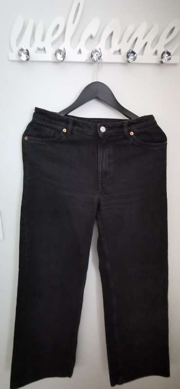 MONKI WOMEN'S BLACK JEANS