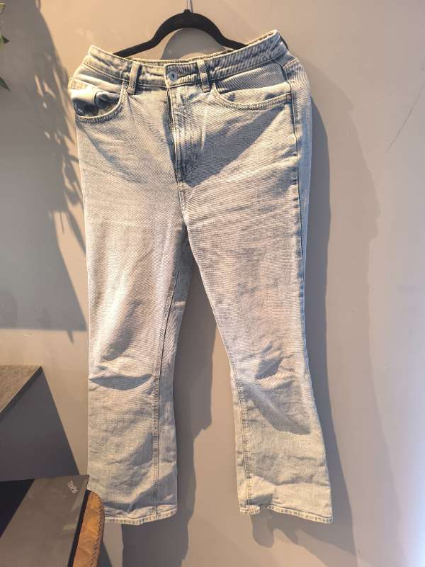 Ljósar gbuxur St 38