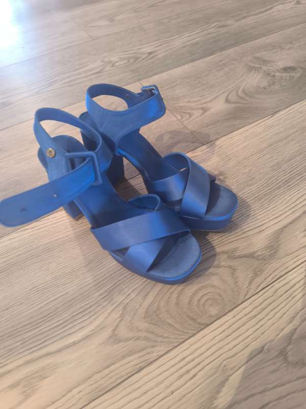 Bláir hælaskór St 38