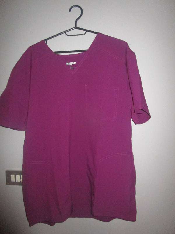 SCRUB STAR vinnusloppur röd