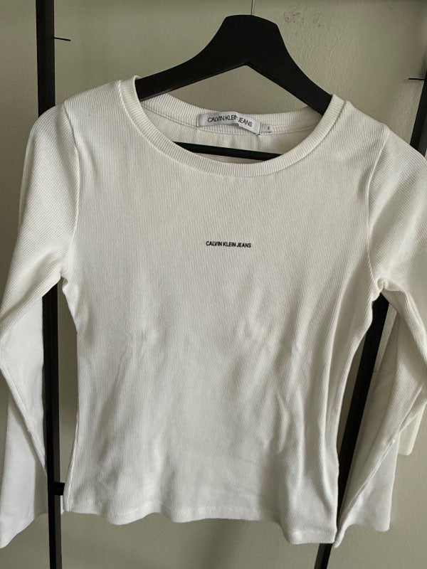 CALVIN KLEIN JEANS White Blouse