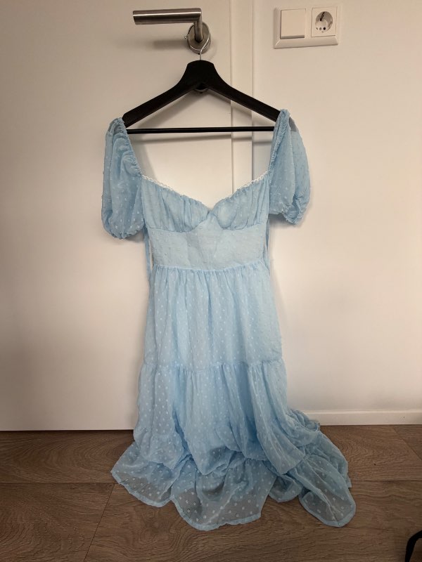 Blue dress
