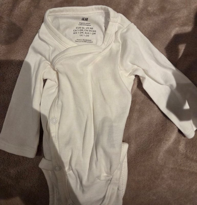 H&M white body