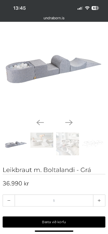 Leikbraut/boltaland