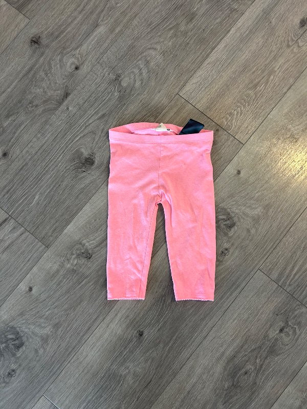 Stuttar leggings bleikar