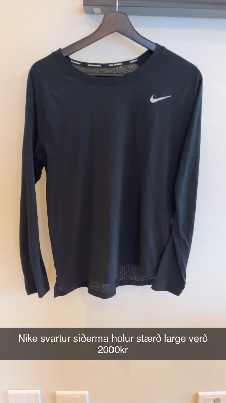 Nike síðerma bolur
