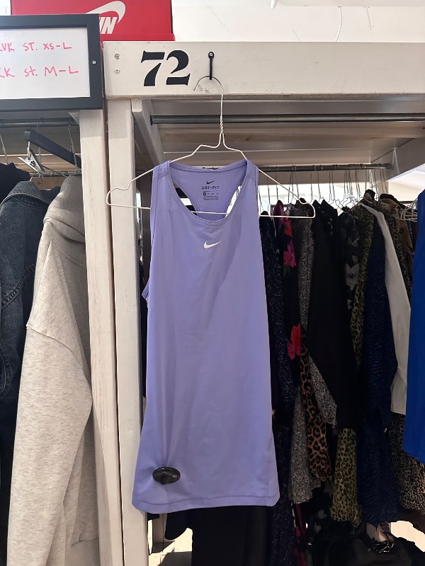 Nike Pro tank fjólublár