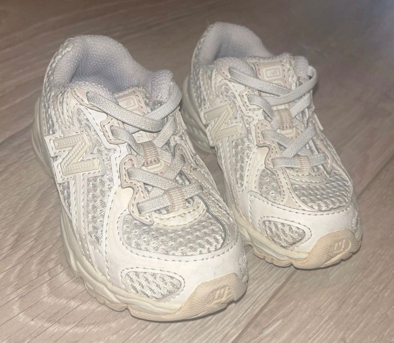 Hvítir New balance skór