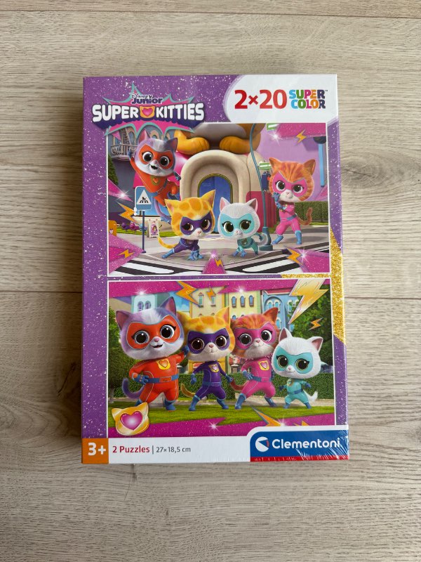 Disney junior superkitties púsl (ennþá í pakkanum)