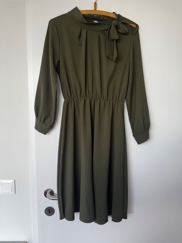 Dark Green Dress