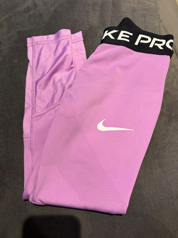 S fjólubláar leggings