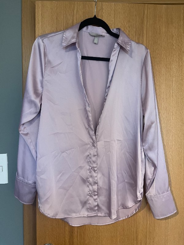 V.Skyrta fjólublá HM