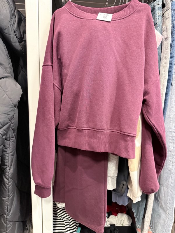 Gina Tricot vínrautt sett