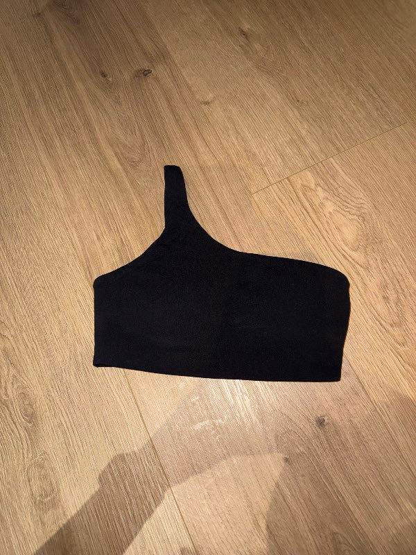 Nike svartur ræktartoppur