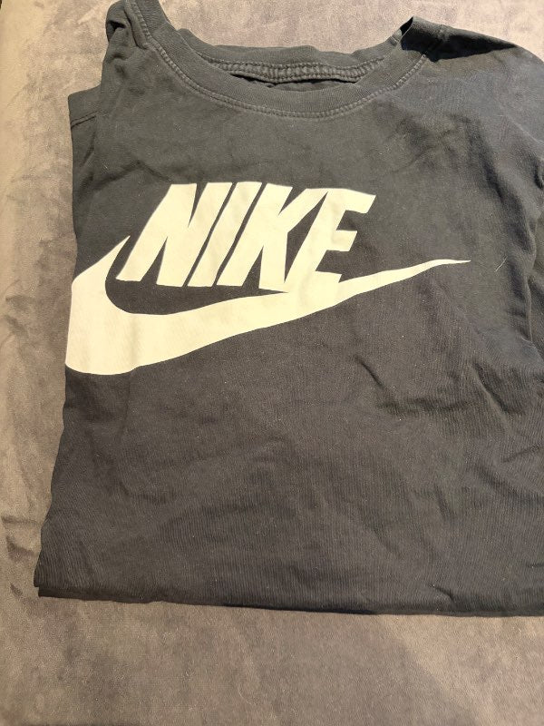 s nike herra svartur bolur
