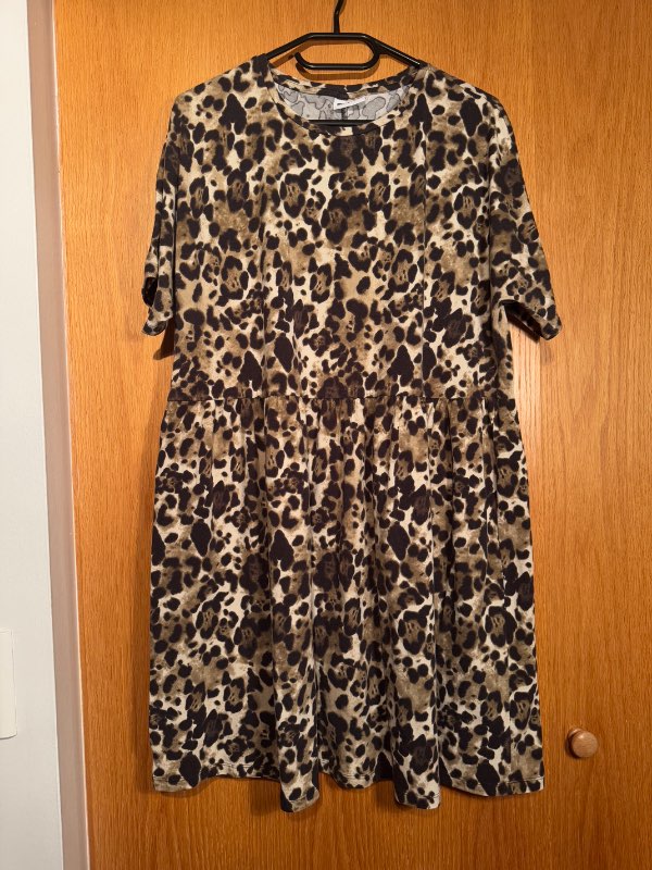 Noisy May leopard dress