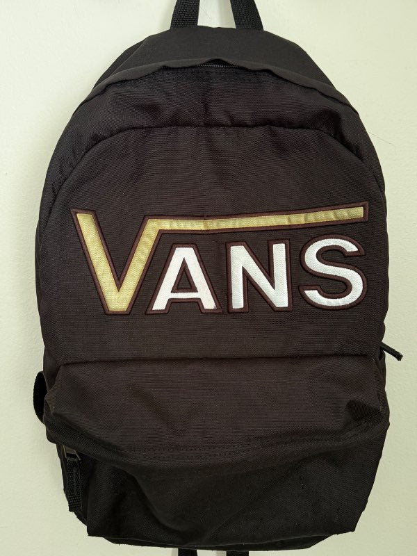 VANS BLACK BACKPACK