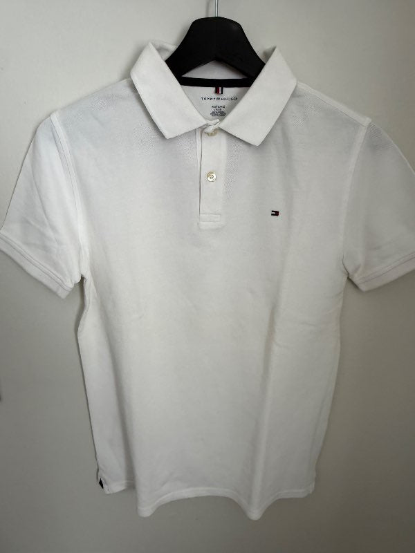 Tommy Hilfiger white polo shirt