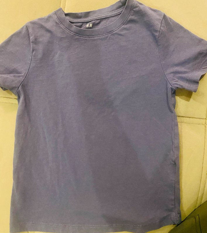 H&M stuttermabolur