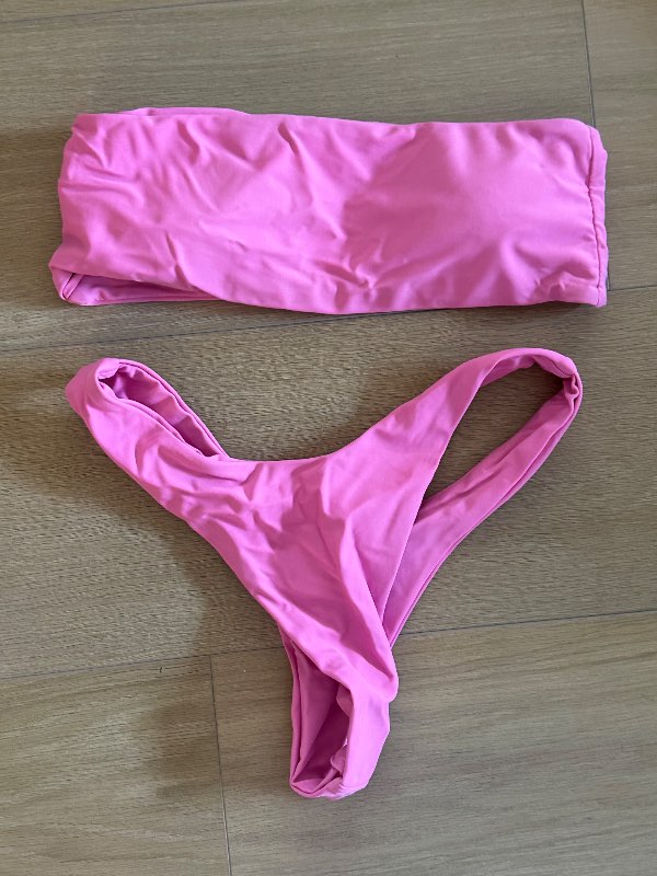 Pink swimsuit S