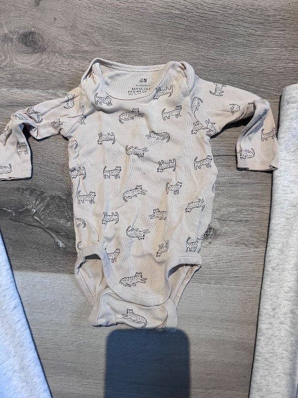 Samfella ljós kisu H&M