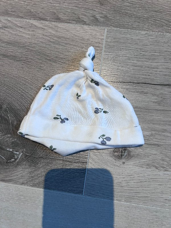Húfa hvít bláber H&M