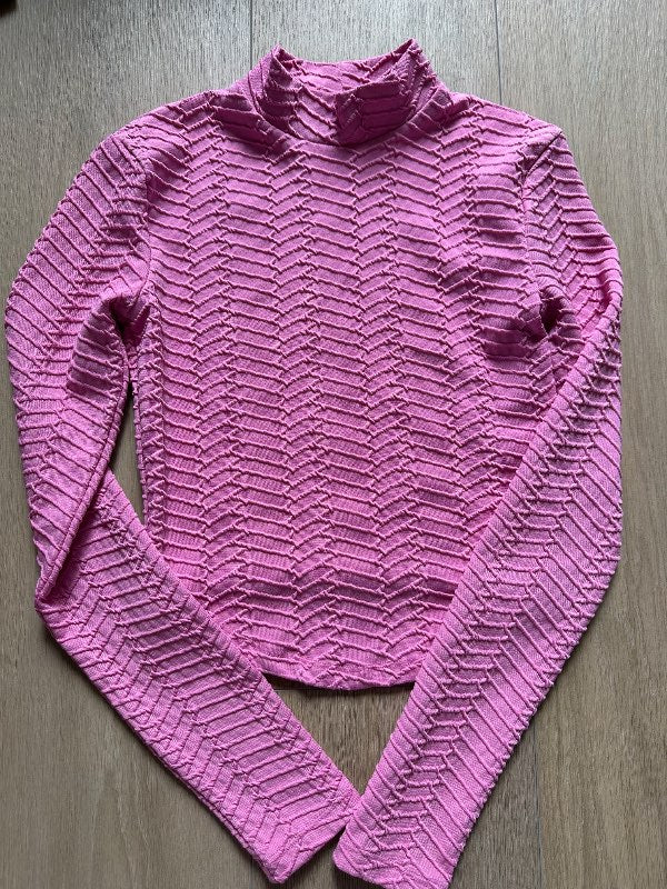 Bershka pink shirt S