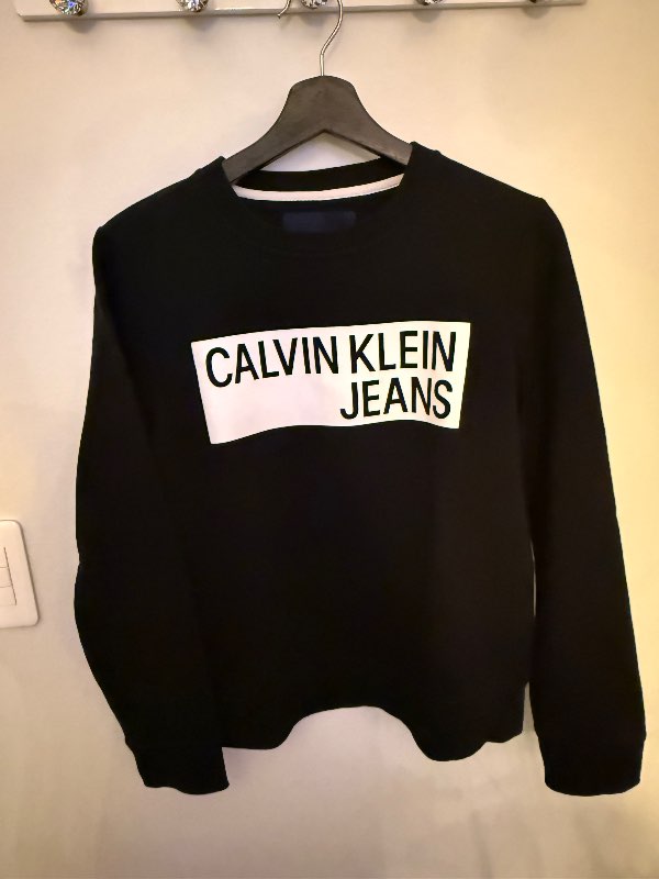 CALVIN KLEIN JEANS BLOUSE BLACK