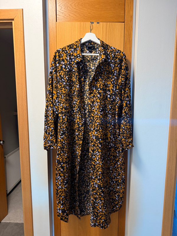 open lace back dress MONKI long shirt dress – Vikurbasar
