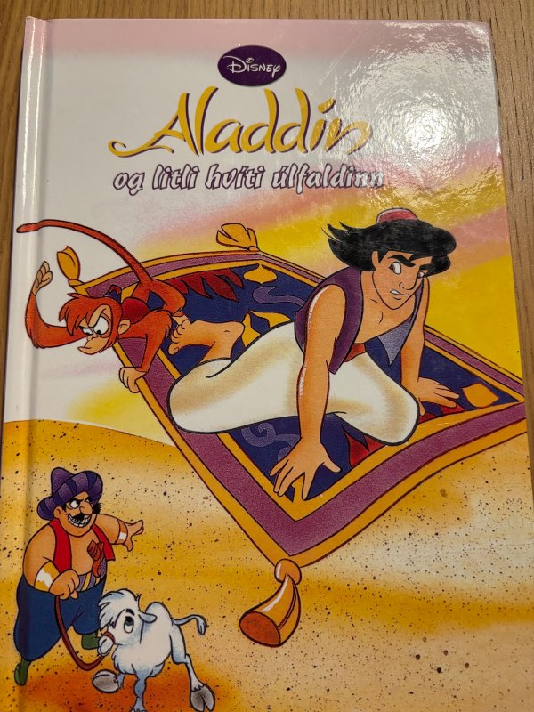 Aladdin og litli hvíti úlfaldinn