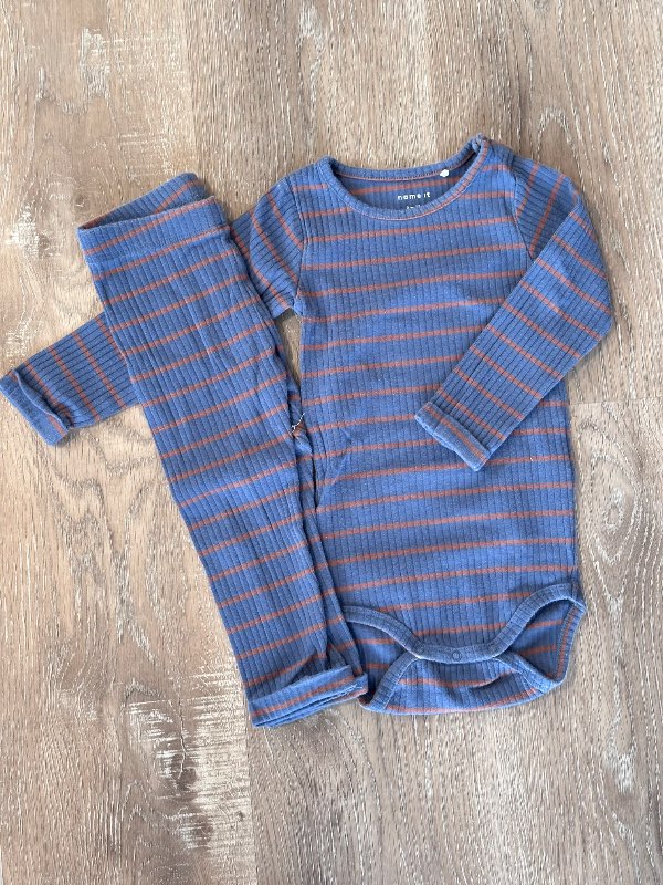 NameIt röndótt sett