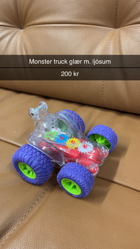 Monster truck ljósa