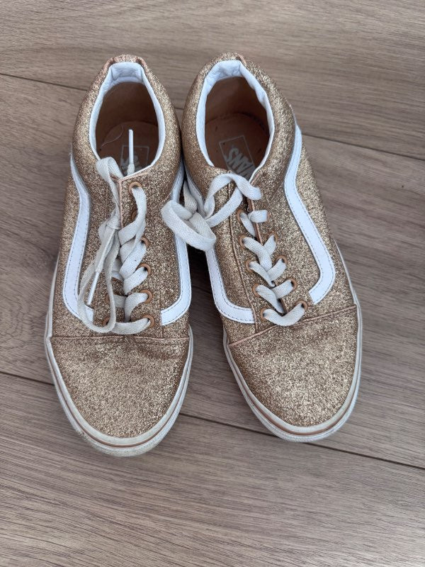 Vans glitter skór