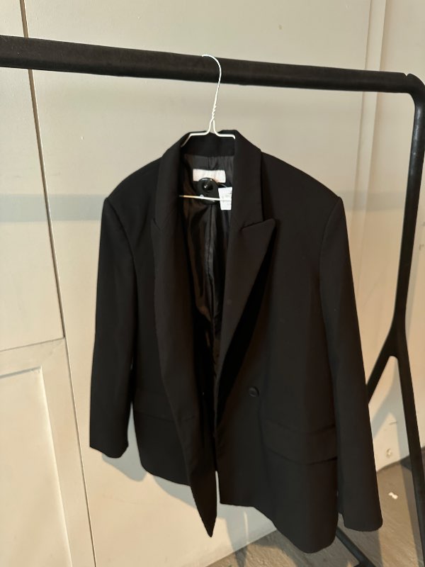 Zara svartur blazer
