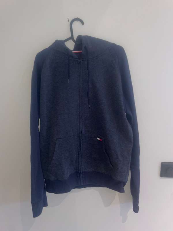 Tommy Hilfiger hettupeysa - Dökkblá