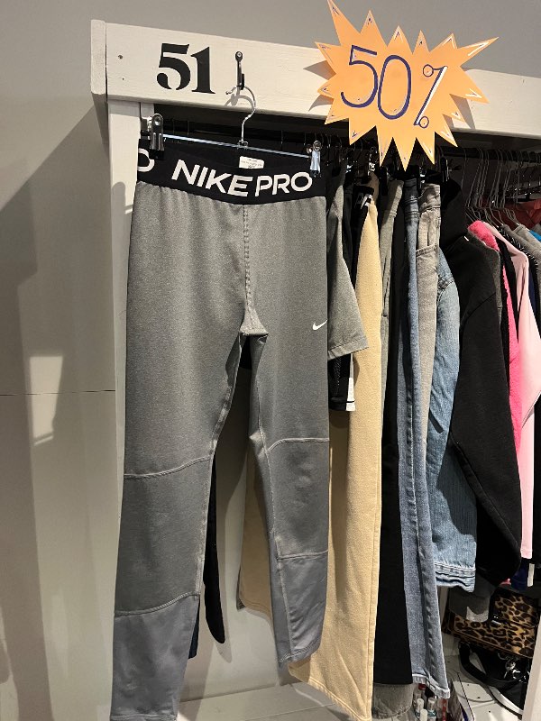 Nike Pro leggings gráar