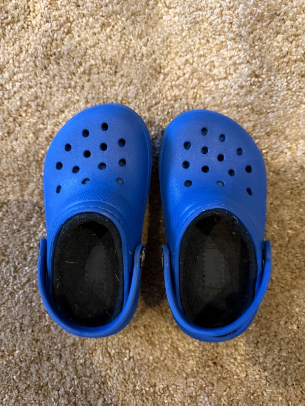 Blue Crocs