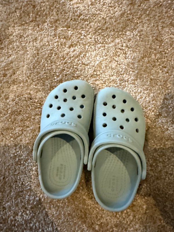 Grey Crocs