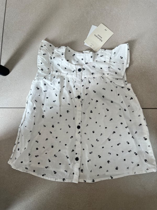 H&m hvítur blóma