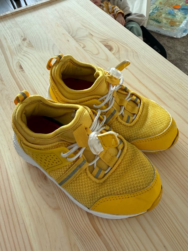 Reima yellow shoes