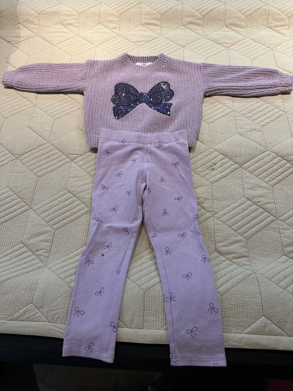 Ribbon voilet set