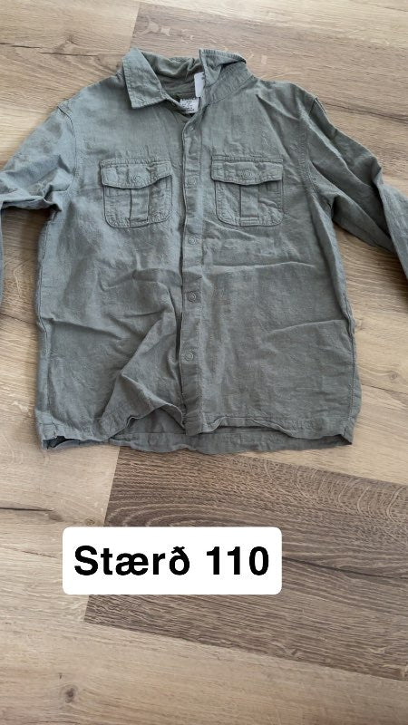 Skyrta græn lindex