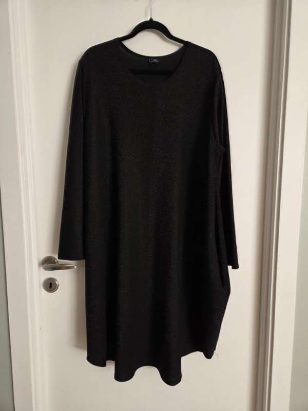 Kjóll svartur glimmer BRÁ