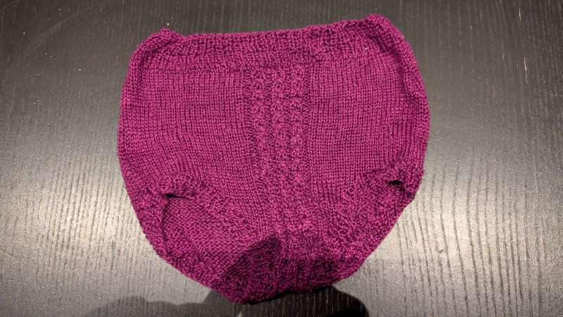 Prjónaðar bleyjubuxur