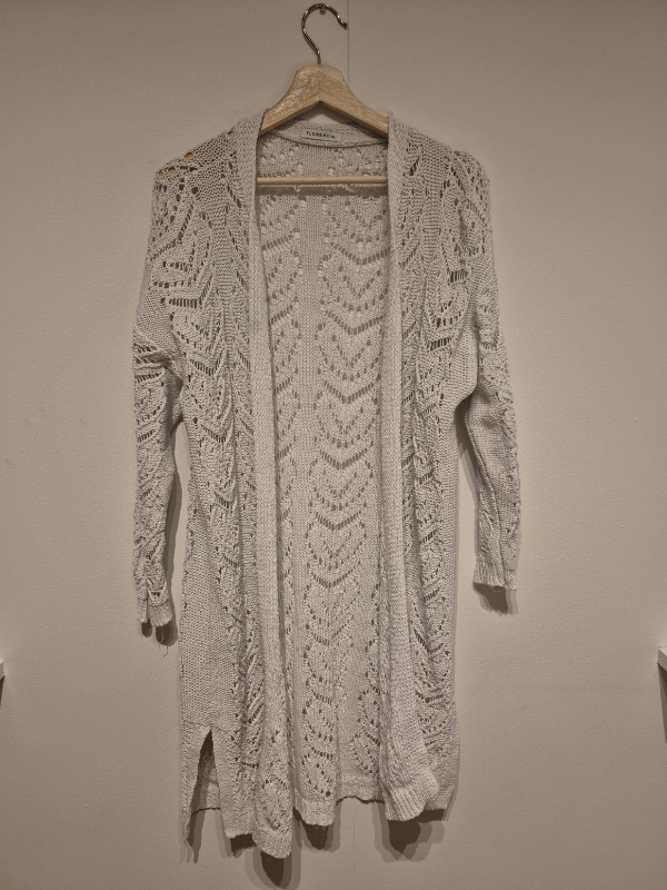 Golla prjónuð hvít - Florencia - E