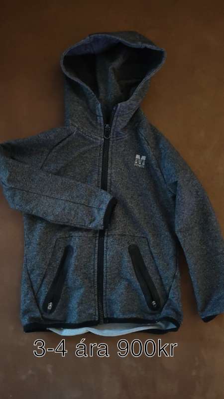 M fitness grá peysa