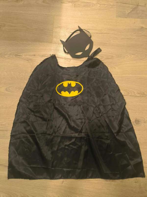 Batman skikkja og gríma